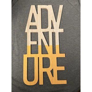 New 16”  Horizon Group Wall Hanging Sign “ADVENTURE”   AQ